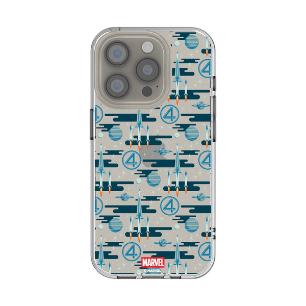 Marvel Fantastic Four Pattern iPhone Clear Phone Case for Apple iPhone