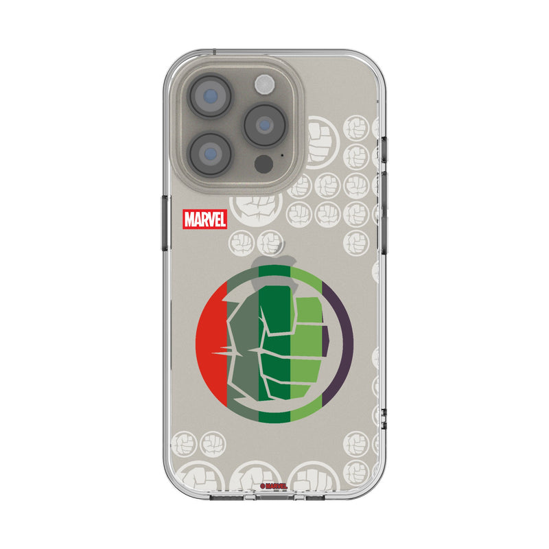 Marvel Avengers Hulk Sigil iPhone Clear Phone Case for Apple iPhone