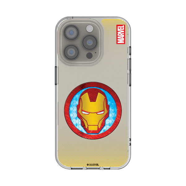 Marvel Avengers Iron Man Grid iPhone Clear Phone Case for Apple iPhone