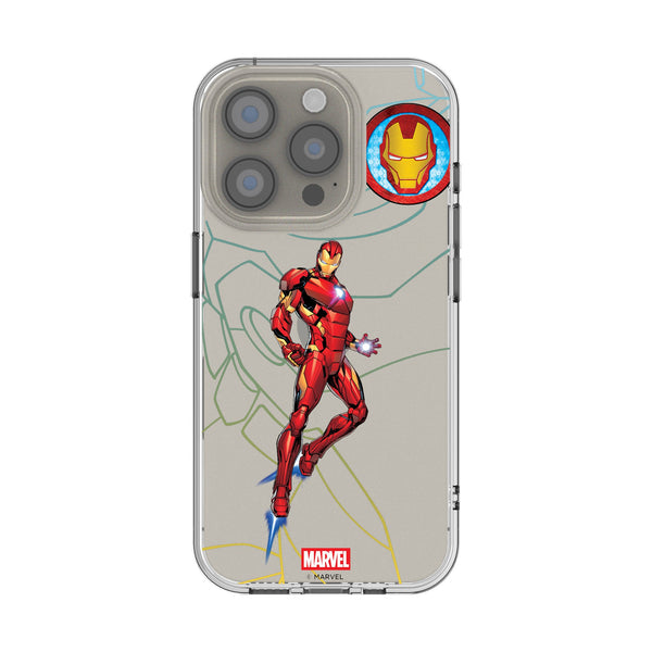 Marvel Avengers Iron Man MechLine iPhone Clear Phone Case for Apple iPhone