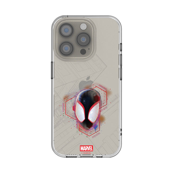 Marvel Miles Morales Badge iPhone Clear Phone Case for Apple iPhone