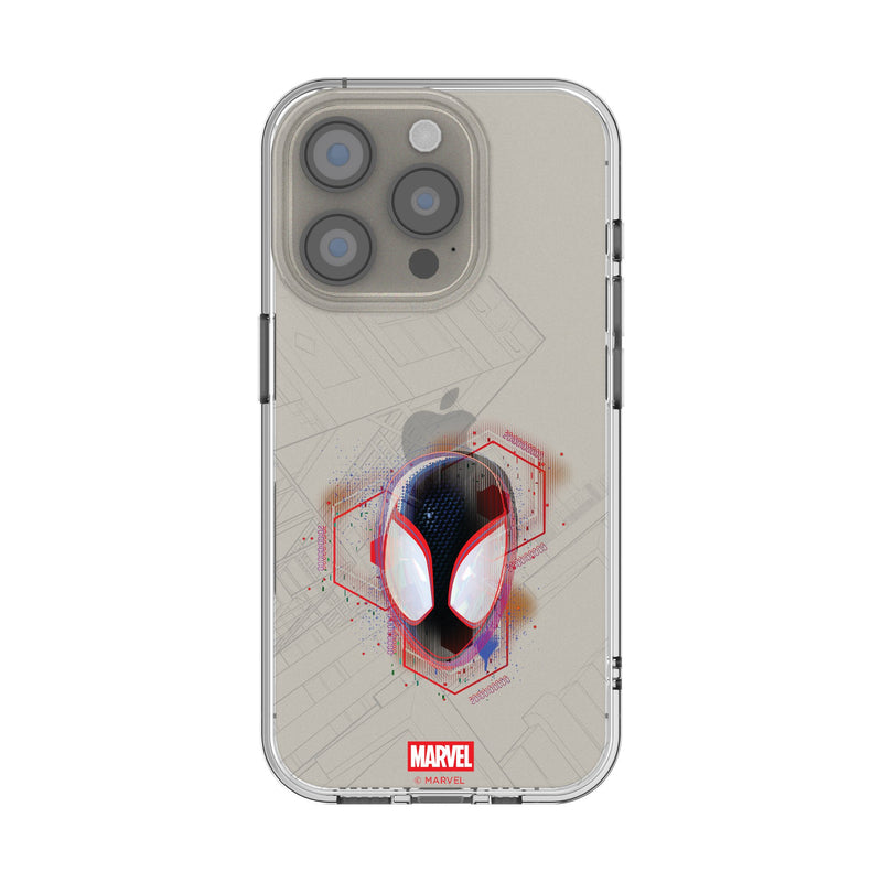 Marvel Miles Morales Badge iPhone Clear Phone Case for Apple iPhone
