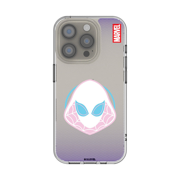 Marvel Spider-Gwen Grid iPhone Clear Phone Case for Apple iPhone