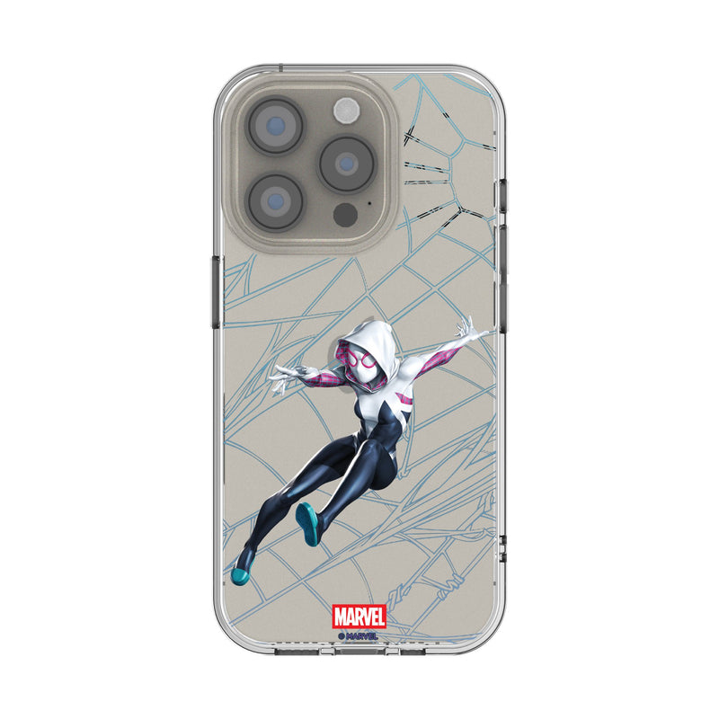 Marvel Spider-Gwen MechLine iPhone Clear Phone Case for Apple iPhone