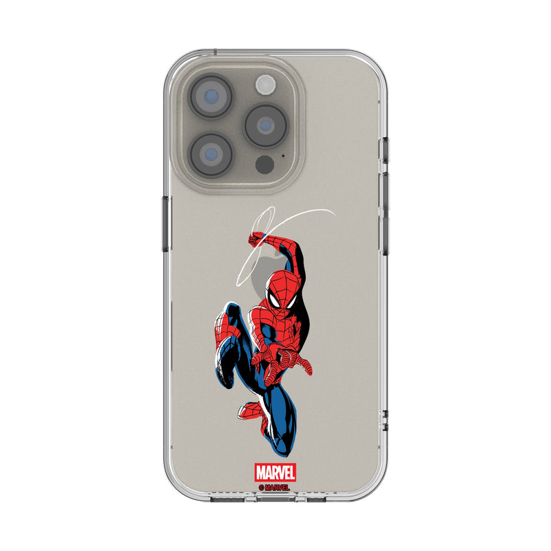 Marvel Spider-Man Badge iPhone Clear Phone Case for Apple iPhone