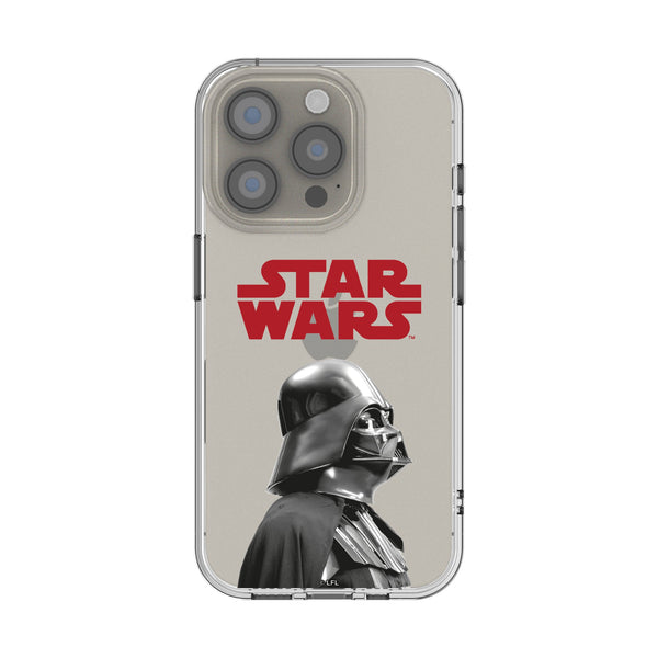 Star Wars Darth Vader Color Block iPhone Clear Phone Case for Apple iPhone