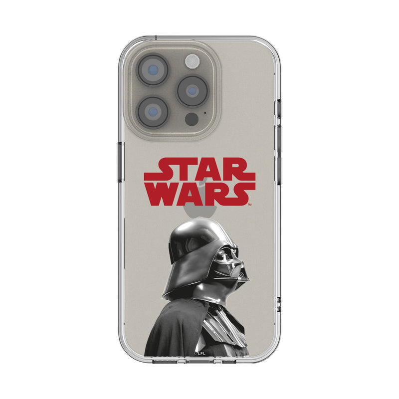 Star Wars Darth Vader Color Block iPhone Clear Phone Case for Apple iPhone