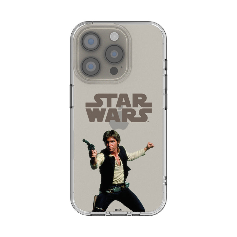 Star Wars Han Solo Color Block iPhone Clear Phone Case for Apple iPhone