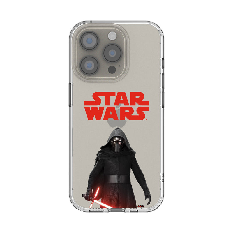 Star Wars Kylo Ren Color Block iPhone Clear Phone Case for Apple iPhone