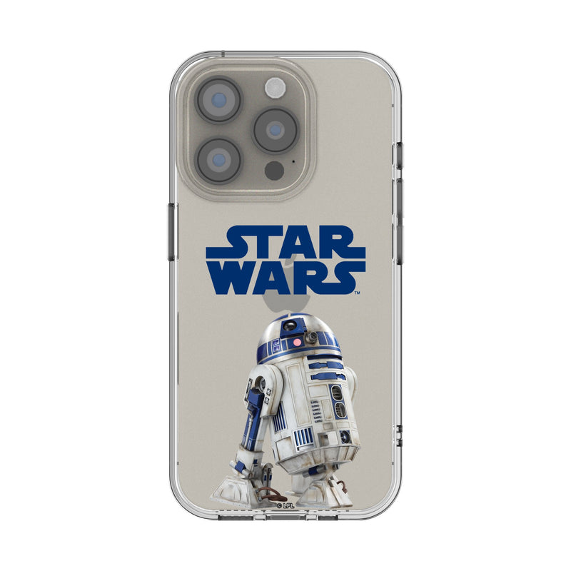 Star Wars R2-D2 Color Block iPhone Clear Phone Case for Apple iPhone
