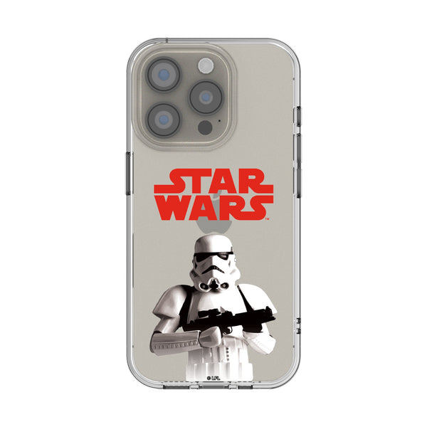 Star Wars Stormtrooper Color Block iPhone Clear Phone Case for Apple iPhone