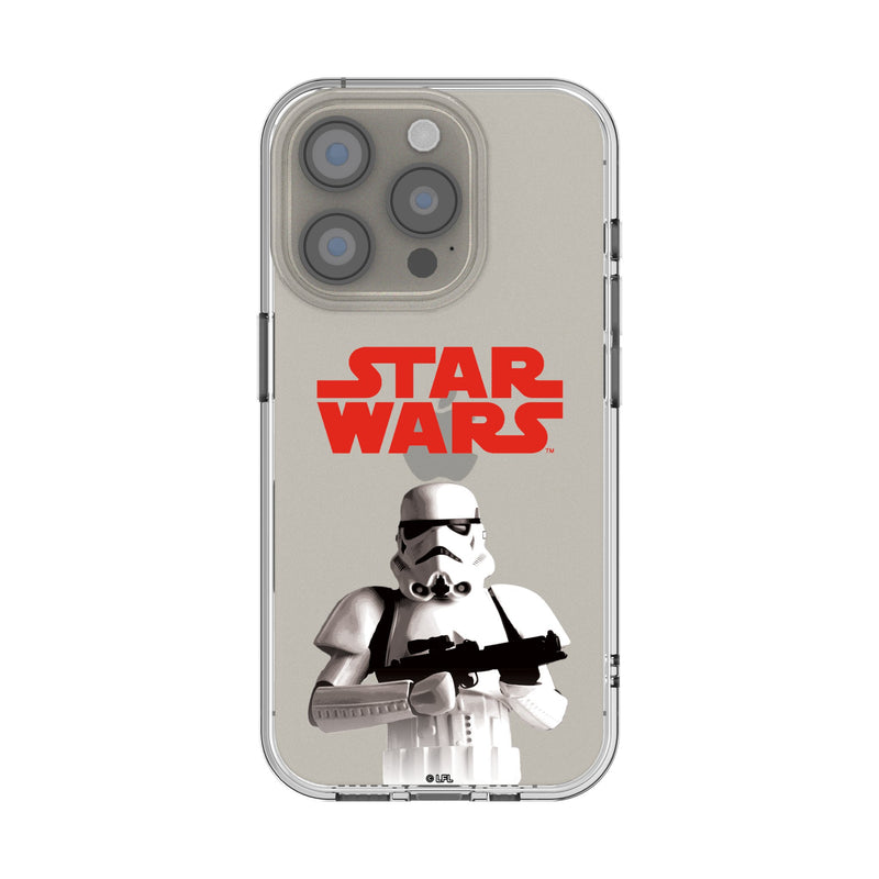 Star Wars Stormtrooper Color Block iPhone Clear Phone Case for Apple iPhone