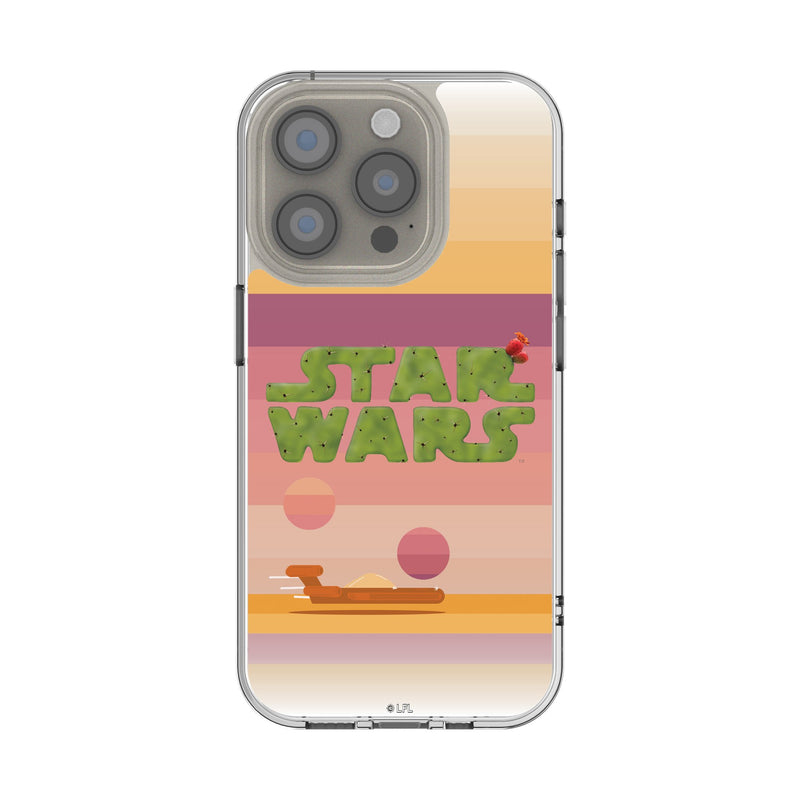 Star Wars Tatooine Locality Fade iPhone Clear Phone Case for Apple iPhone
