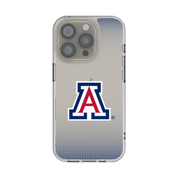 University of Arizona Wildcats Linen iPhone Clear Phone Case for Apple iPhone