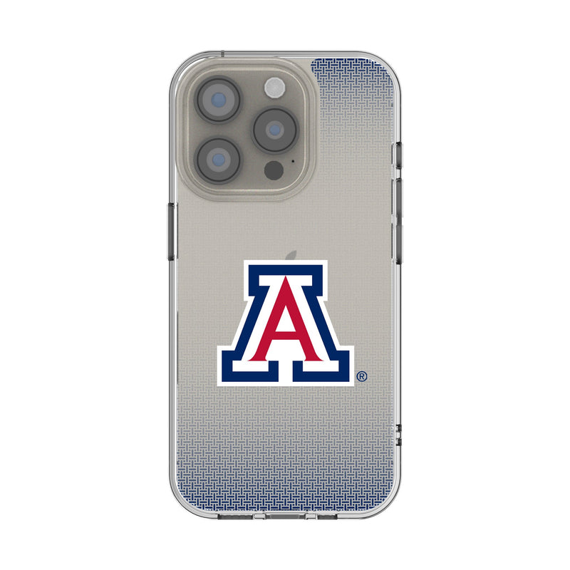 University of Arizona Wildcats Linen iPhone Clear Phone Case for Apple iPhone