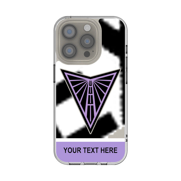 Golden State Valkyries Personalized EndZone Plus iPhone Clear Phone Case for Apple iPhone