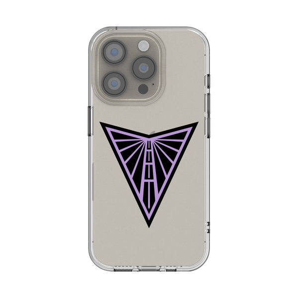 Golden State Valkyries Text Backdrop iPhone Clear Phone Case for Apple iPhone