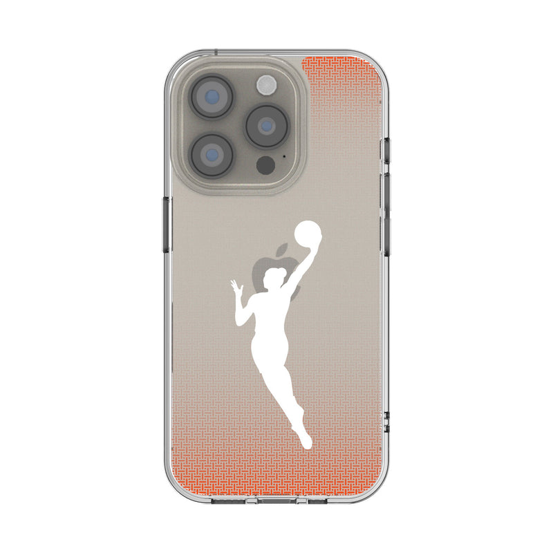 WNBA Linen iPhone Clear Phone Case for Apple iPhone