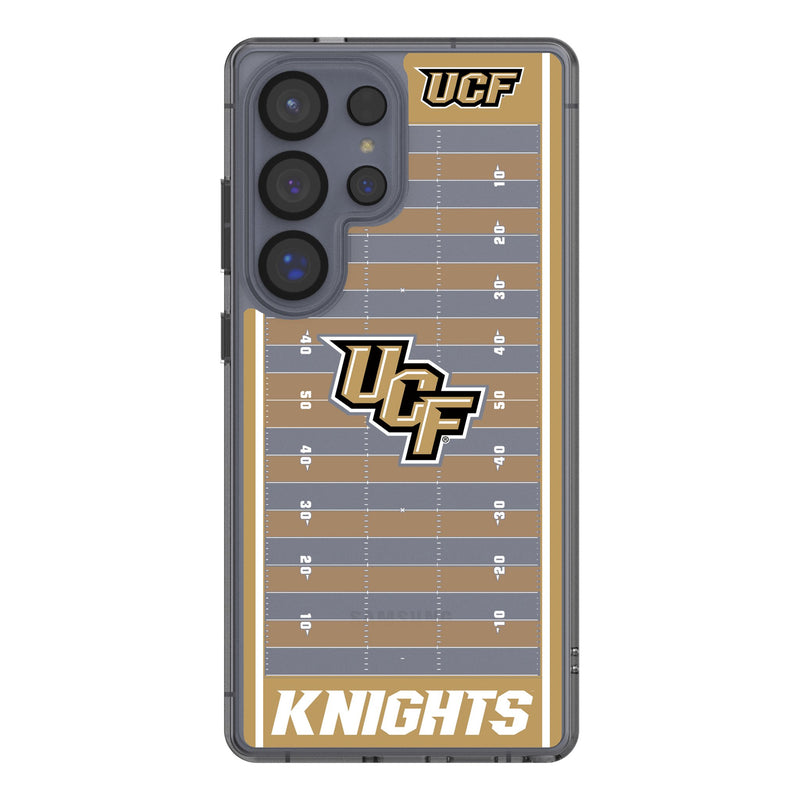 University of Central Florida Golden Knights Field Galaxy Clear Phone Case for Samsung Galaxy