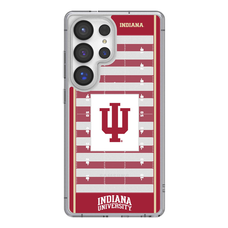 Indiana University Hoosiers Field Galaxy Clear Phone Case for Samsung Galaxy