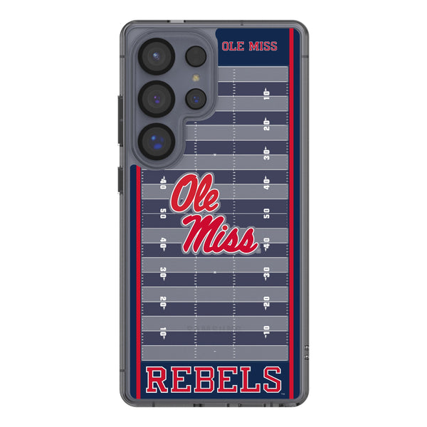 University of Mississippi Rebels Field Galaxy Clear Phone Case for Samsung Galaxy