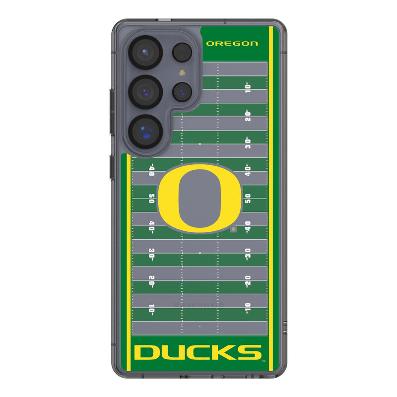 University of Oregon Ducks Field Galaxy Clear Phone Case for Samsung Galaxy
