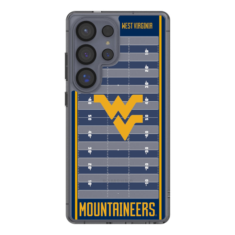 West Virginia University Mountaineers Field Galaxy Clear Phone Case for Samsung Galaxy