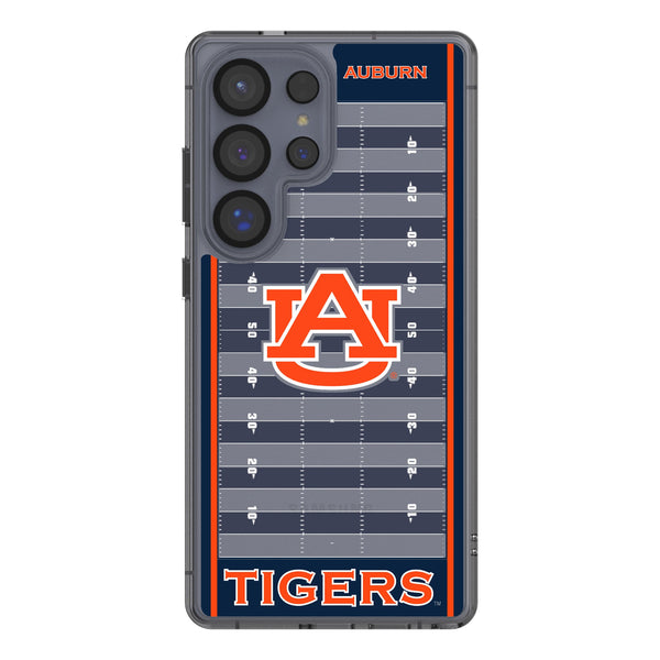 University of Auburn Tigers Field Galaxy Clear Phone Case for Samsung Galaxy