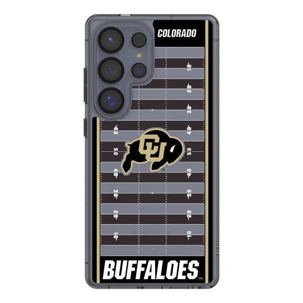 University of Colorado Buffaloes Field Galaxy Clear Phone Case for Samsung Galaxy