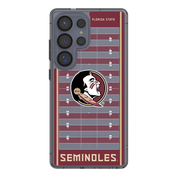 Florida State University Seminoles Field Galaxy Clear Phone Case for Samsung Galaxy