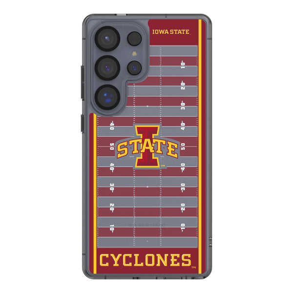 Iowa State University Cyclones Field Galaxy Clear Phone Case for Samsung Galaxy