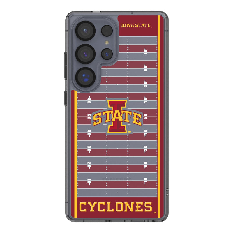 Iowa State University Cyclones Field Galaxy Clear Phone Case for Samsung Galaxy