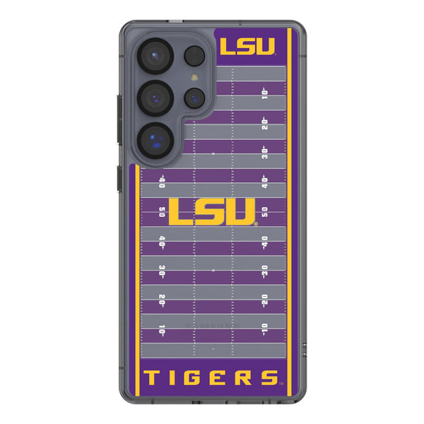 Louisiana State University Tigers Field Galaxy Clear Phone Case for Samsung Galaxy