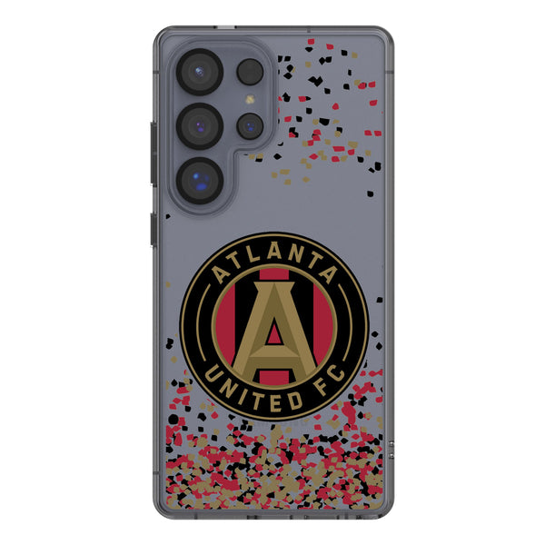 Atlanta United FC Confetti Galaxy Clear Phone Case for Samsung Galaxy