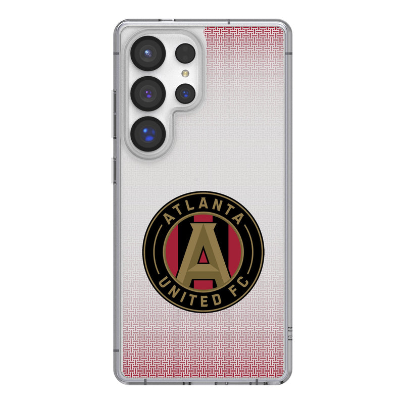 Atlanta United FC Linen Galaxy Clear Phone Case for Samsung Galaxy