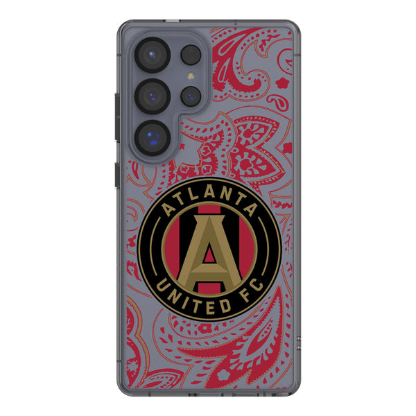 Atlanta United FC Paisley Galaxy Clear Phone Case for Samsung Galaxy