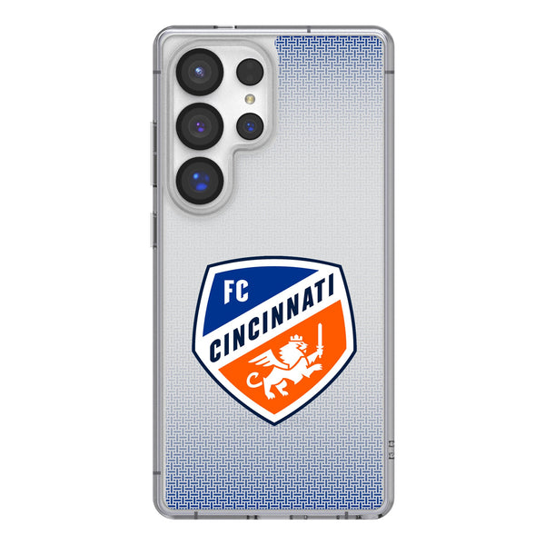 FC Cincinnati Linen Galaxy Clear Phone Case for Samsung Galaxy