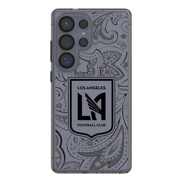 Los Angeles Football Club Paisley Galaxy Clear Phone Case for Samsung Galaxy
