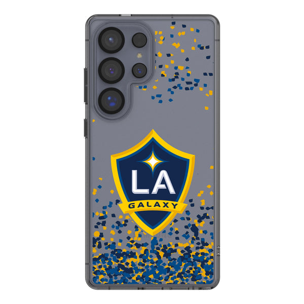 LA Galaxy Confetti Galaxy Clear Phone Case for Samsung Galaxy
