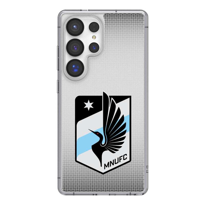 Minnesota United FC Linen Galaxy Clear Phone Case for Samsung Galaxy