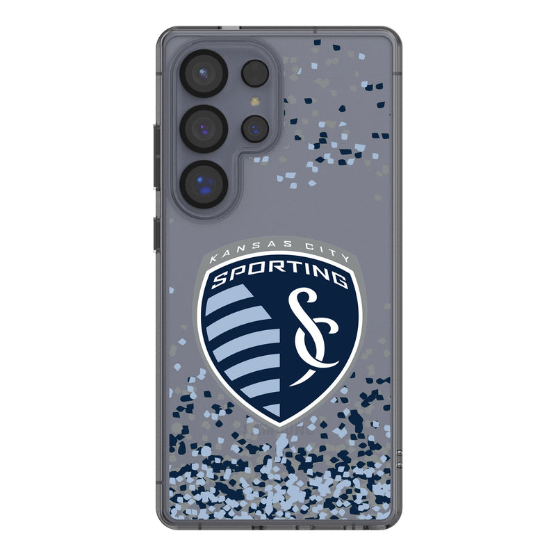 Sporting Kansas City Confetti Galaxy Clear Phone Case for Samsung Galaxy
