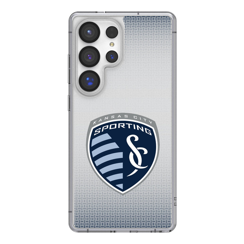 Sporting Kansas City Linen Galaxy Clear Phone Case for Samsung Galaxy
