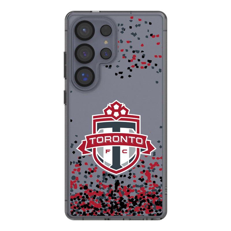Toronto FC Confetti Galaxy Clear Phone Case for Samsung Galaxy