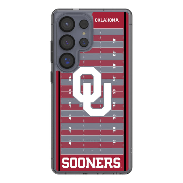 University of Oklahoma Sooners Field Galaxy Clear Phone Case for Samsung Galaxy