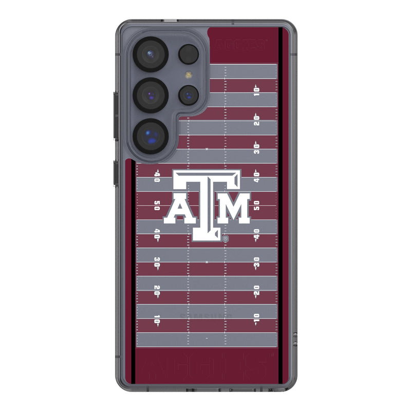 Texas A&M University Aggies Field Galaxy Clear Phone Case for Samsung Galaxy