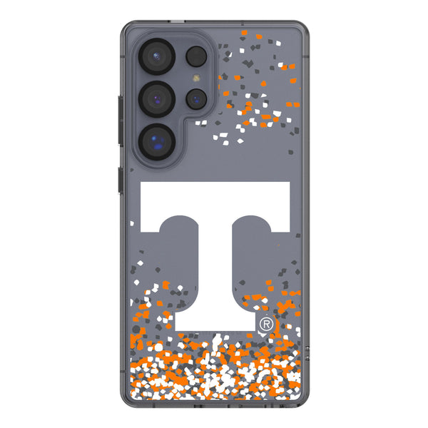 University of Tennessee Volunteers Confetti Galaxy Clear Phone Case for Samsung Galaxy