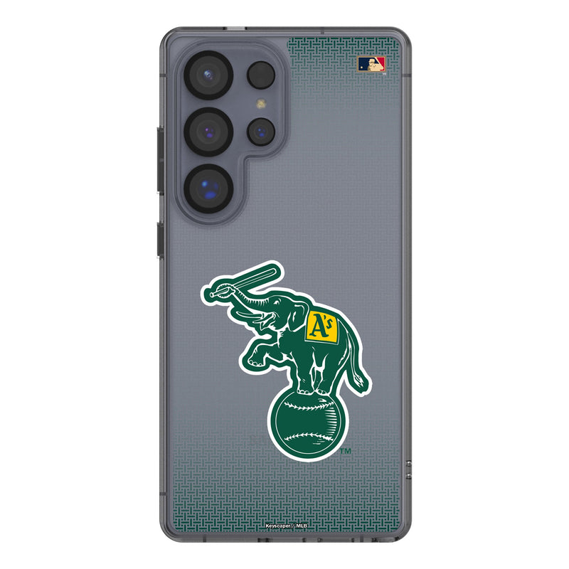 Oakland As Home 1988 - Cooperstown Collection Linen Galaxy Clear Phone Case for Samsung Galaxy