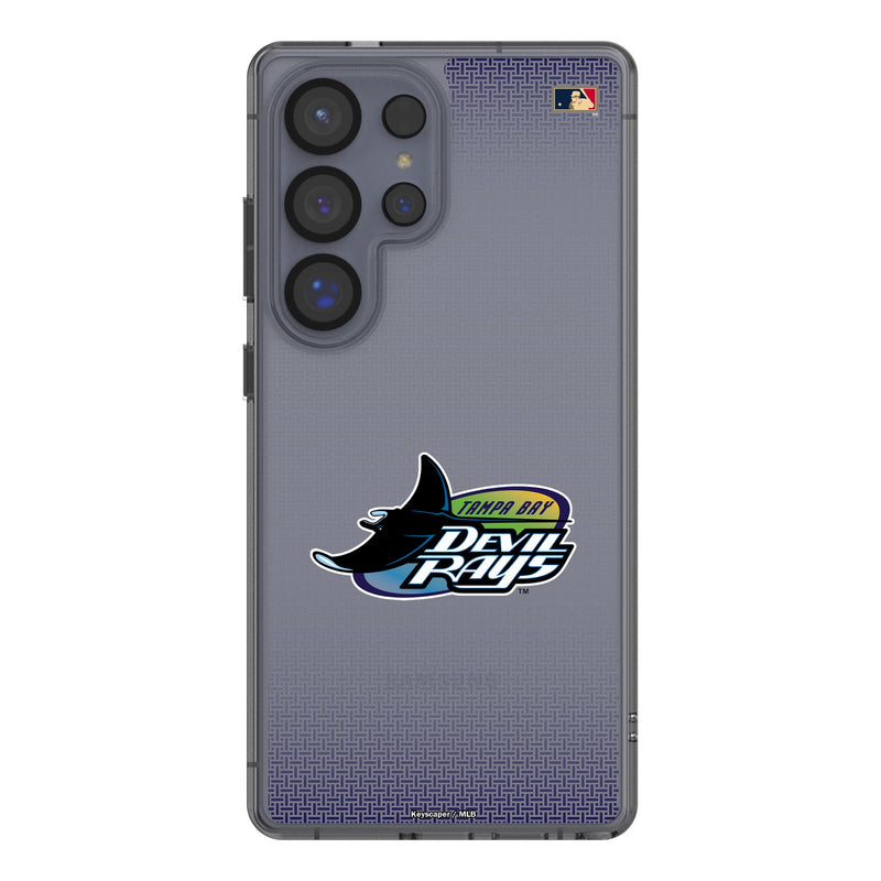 Tampa Bay 1998-2000 - Cooperstown Collection Linen Galaxy Clear Phone Case for Samsung Galaxy