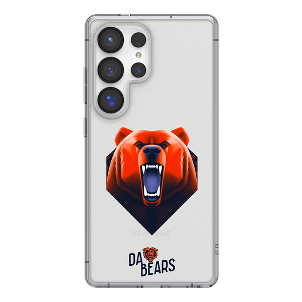 Chicago Bears 2024 Edition Galaxy Clear Phone Case for Samsung Galaxy