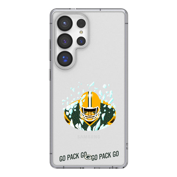 Green Bay Packers 2024 Edition Galaxy Clear Phone Case for Samsung Galaxy